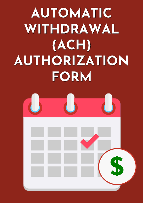 ach authorization form rev