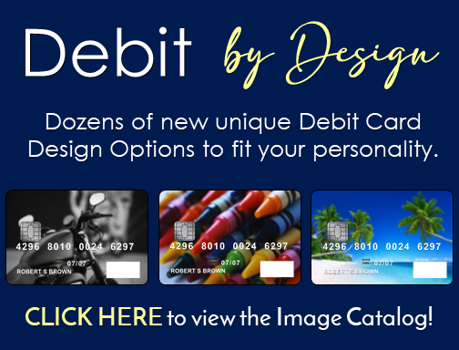 home page Debit by Design Link box with images 